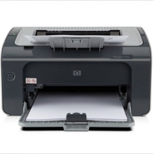 惠普（HP）LaserJet Pro P1106黑白激光打印機 A4打印 USB打印 小型商用打印